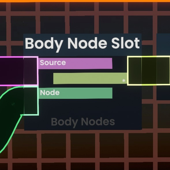 Body Node Slot ノードのスクリーンショット